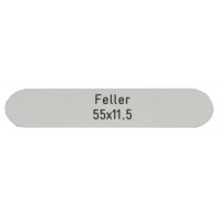 Briefkastenschild Feller 55 x 11.5 mm