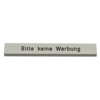Briefkastenschild Schweizer AG 108 x 15 mm