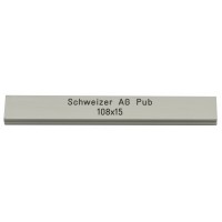 Briefkastenschild Schweizer AG 108 x 15 mm