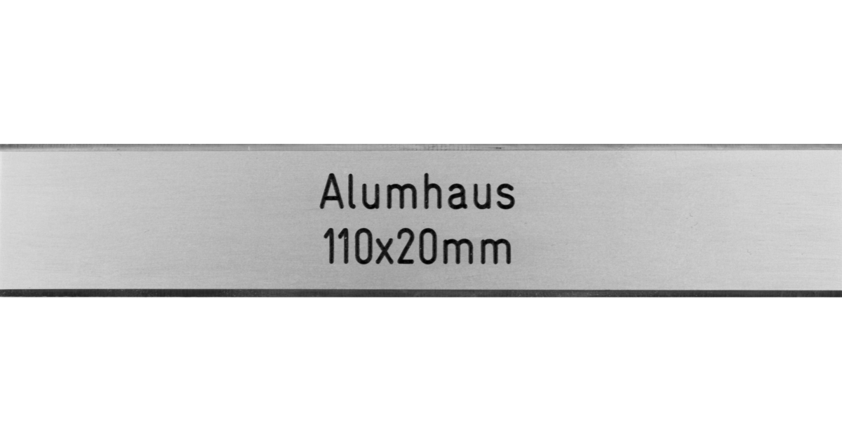 Briefkastenschild Swiss-Box Classic 64 x 32 mm