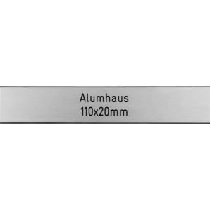 Briefkastenschild Swiss-Box Classic 64 x 32 mm