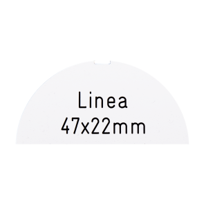 Klingelschild Linea 47 x 22 mm