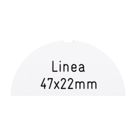 Klingelschild Linea 47 x 22 mm