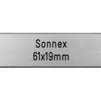 Klingelschild Sonnex 61 x 19 mm