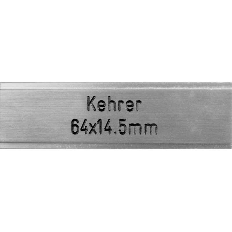 Briefkastenschild Kehrer 64 x 14.5 mm