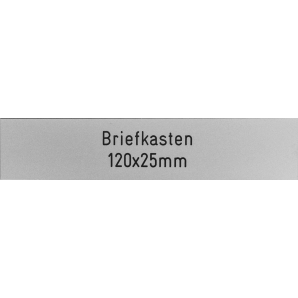 Briefkasten 120x25mm