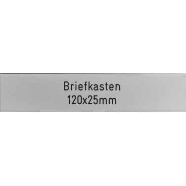 Briefkasten 120x25mm