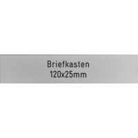 Briefkasten 120x25mm