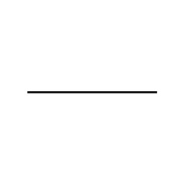 Briefkastenschild Linea 47 x 22 mm