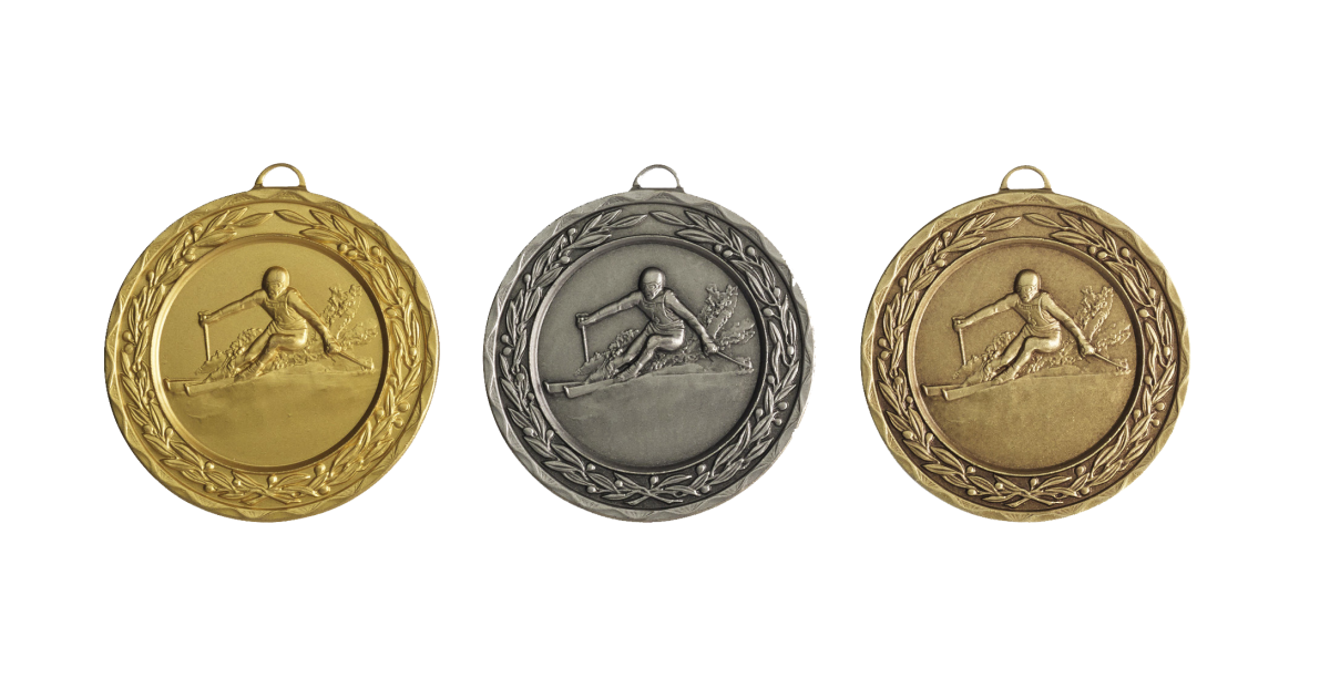 Medaille Ski