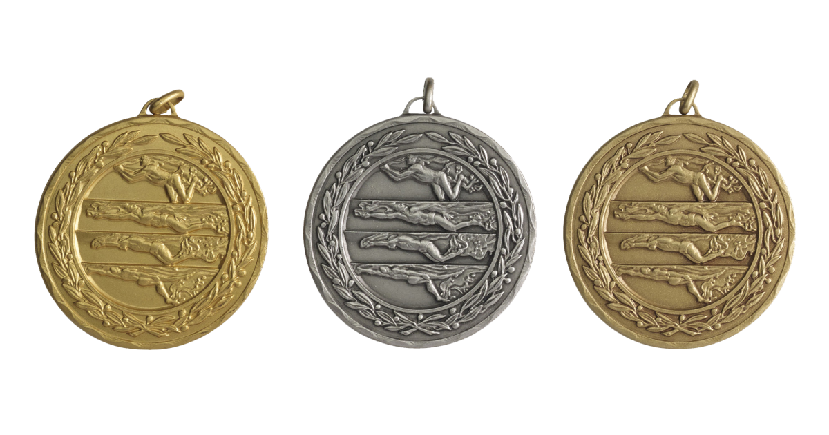 Medaille Schwimmen