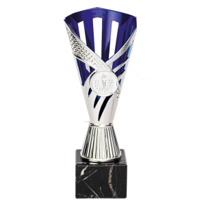 Pokal Jungfrau Blau