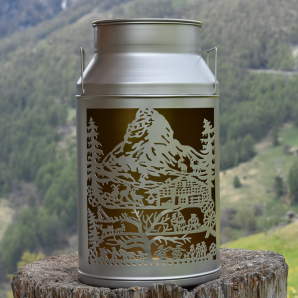 Milchkannen Laterne «Zermatt»