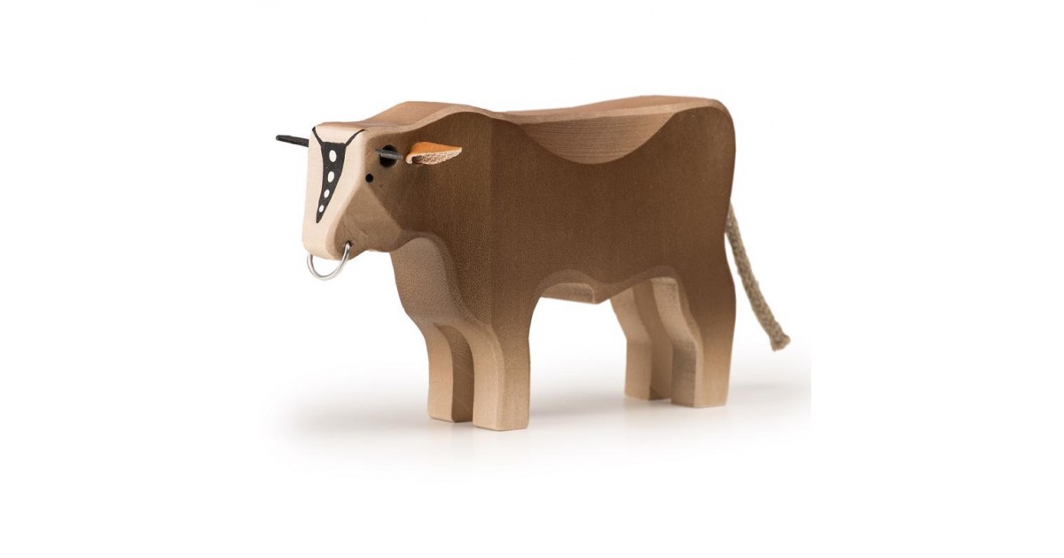 Trauffer Holzstier Braunvieh