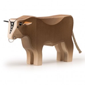 Trauffer Holzstier Braunvieh